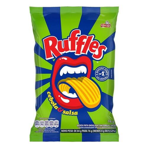 imagem de Batata Ruffles Cebola e Salsa 76g