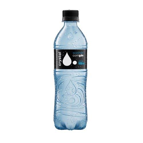 imagem de Água Mineral com Gás Crystal 500ml